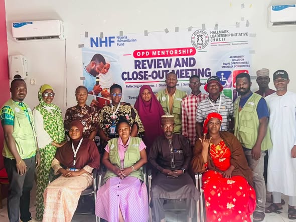 HALI and partner organizations at a project close-out meeting.